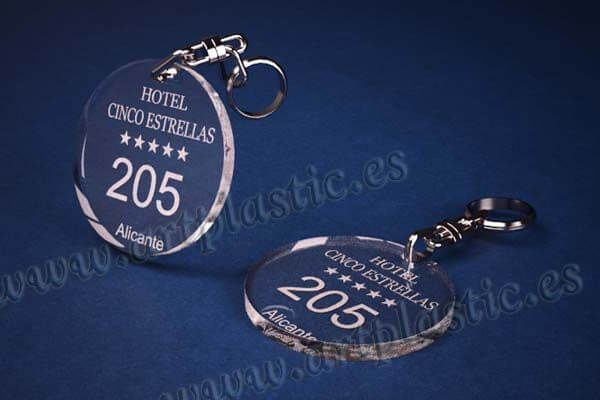 llavero personalizado circular 50x50 5mm